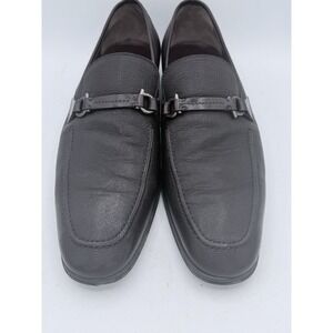 Mens Salvatore Ferragamo Brown Leather Loafers Sz 10 D US Made In ITALY